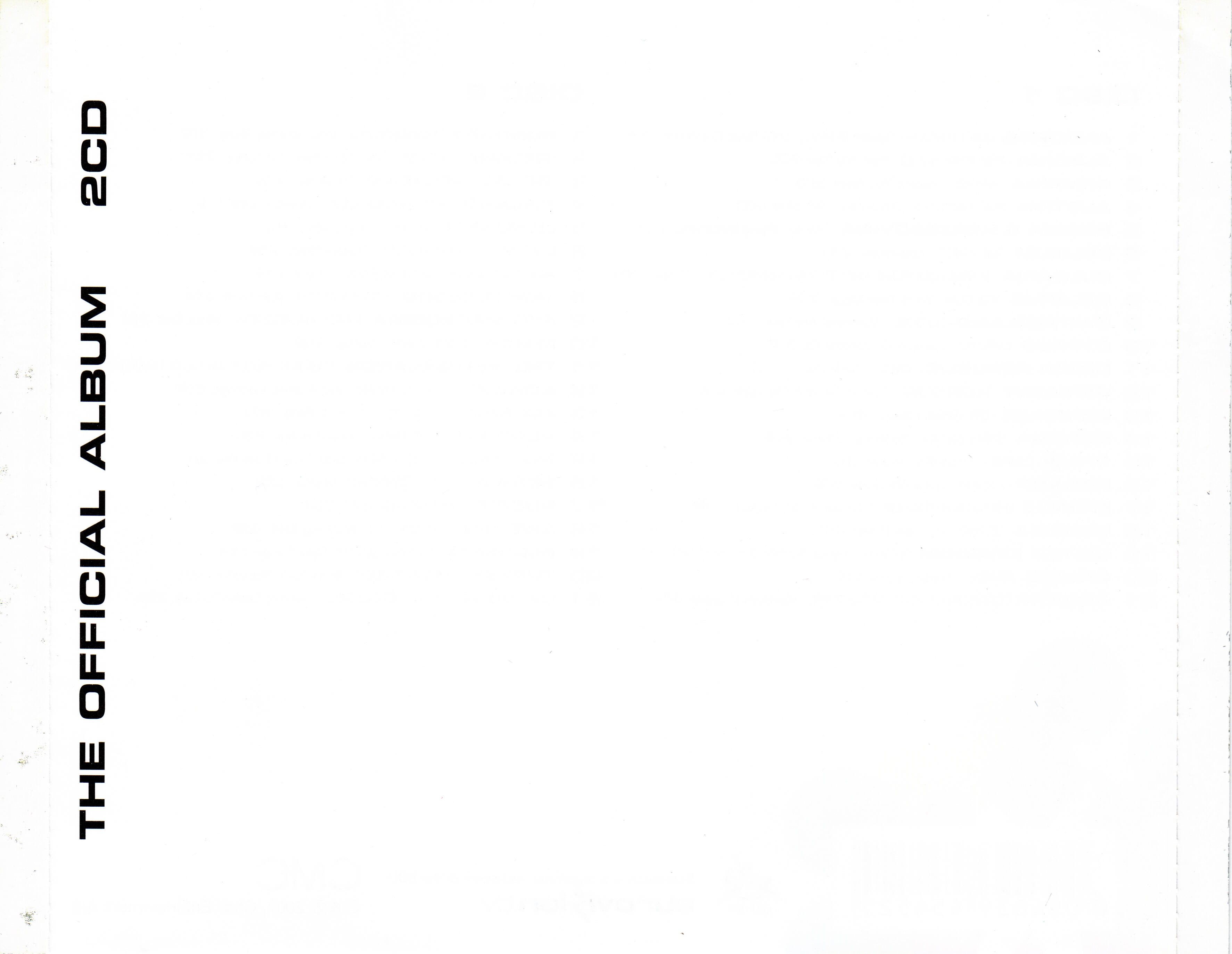 Eurovision Song Contest 2007; Helsinki : Back + Inlay